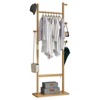 NicBex Solid Wood Coat Rack Freestanding Hanger Stand for Bedroom, Entryway, Living Room - 2 of 4