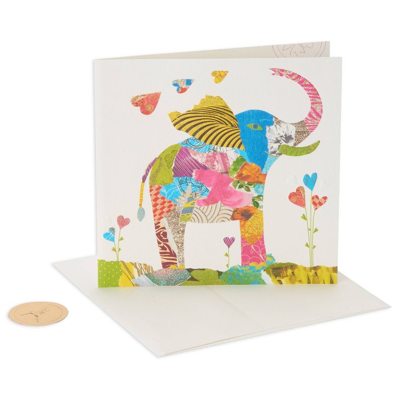 Birthday Card Collage Elephant - PAPYRUS, 5 of 6
