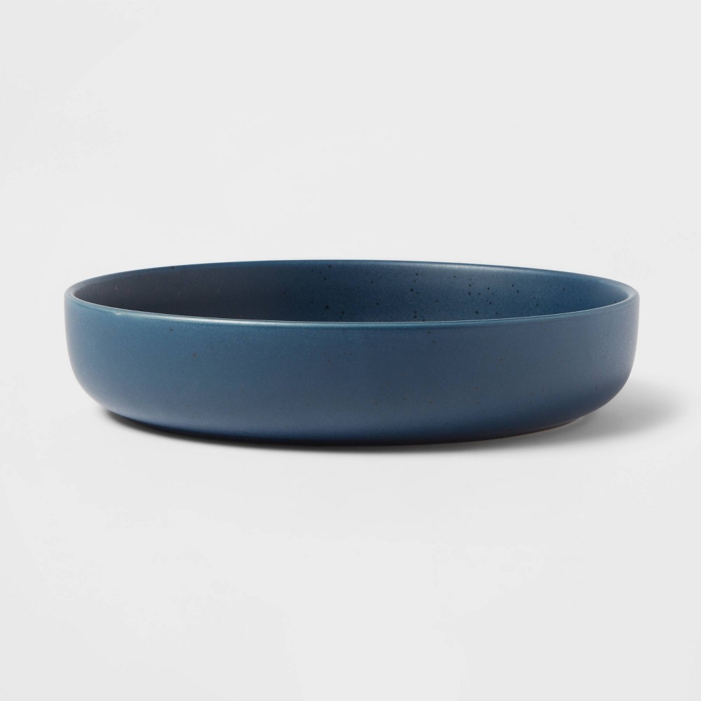 44oz Stoneware Tilley Dinner Bowl Blue - Threshold
