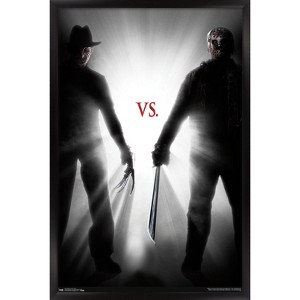 Trends International Freddy vs. Jason - Light Framed Wall Poster Prints - 1 of 4