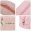 Unique Bargains 1 Pc Tulip Style Drawstring Makeup Bag for Vacation Plush - 3 of 4