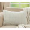 Saro Lifestyle Woven Line Throw Pillow With Poly Filling - image 3 of 3