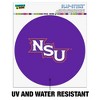 Northwestern State University Primary Automotive Car Window Locker Circle Bumper Sticker - 2 of 4