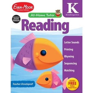 Reading and Phonics Skills, Kindergarten Workbook - (At-Home Tutor) by  Evan-Moor Educational Publishers (Paperback) - 1 of 1