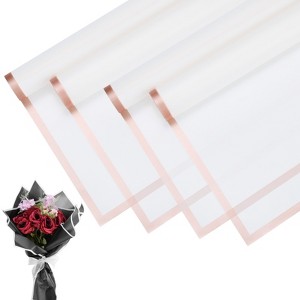 Unique Bargains Waterproof Floral DIY Wedding Flower Wrapping Paper 1 Pc - 1 of 4