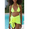 Moda Minx 'Fluro' Short Ruffle Sarong - image 3 of 4