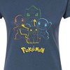 Women's - Pokémon - Pokémon Round Group Fitted Graphic T-Shirt - 2 of 3