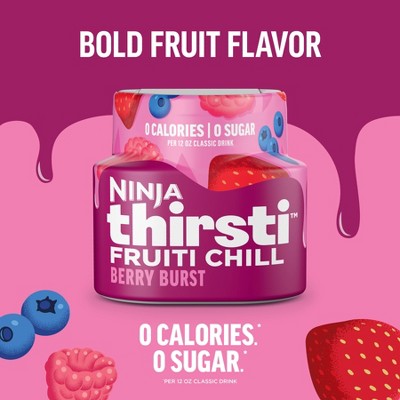 Ninja Thirsti FRUITI CHILL Berry Burst Flavored Water Drops