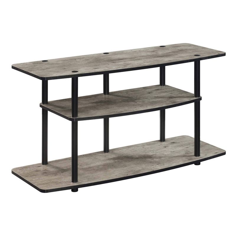 Designs2Go 3 Tier Wide TV Stand for TVs up to 43" - Breighton Home, 1 of 8