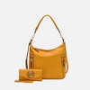 MKF Collection Ophelia Vegan Leather Women’s Hobo Bag with Wallet by Mia K - 2 of 4