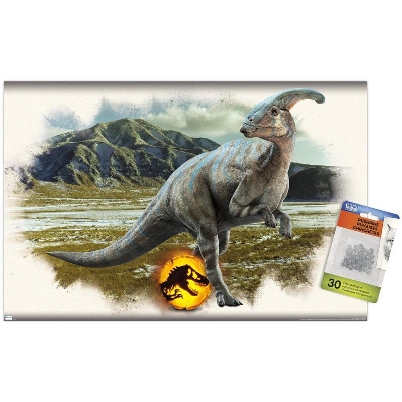Trends International Jurassic World: Dominion - Parasaurolophus Focal Unframed Wall Poster Prints, 1 of 7