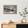 Americanflat 8.5x14 Picture Frame in Oak - Composite Wood with Shatter Resistant Glass - 4 of 4