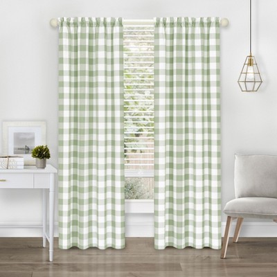 BrylaneHome Hunter Window Rod Pocket Panel