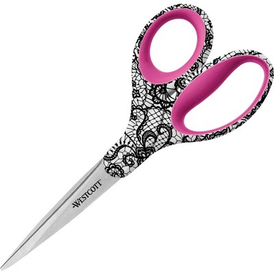 Westcott Scissors Decorative Handles 3-1/2"Wx8"Lx1/2"H AST 16660