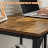 40 Inch Game Computer Desk with Storage, Home Office Modern Simple Style PC Table for Youth Student Adult - 2 of 4