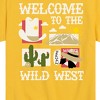 Boys' - Instant Message - Welcome To The Wild West Short Sleeve Graphic T-Shirt - 2 of 4