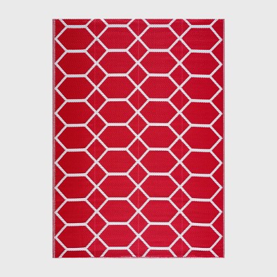 Playa Rug Miami Recycled Plastic Indoor Outdoor Folded Floor Mat