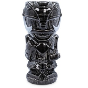 Beeline Creative Geeki Tikis Power Rangers Black Ranger Ceramic Mug | Holds 16 Ounces - 1 of 4