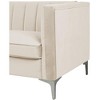 2-Piece Velvet Sofa Sets Contemporary Home Theater Seating Upholstered Couch Set for Living Room  - Morden Fort - 3 of 4