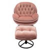 NicBex Modern Accent chair with Ottoman Living Room Chair Upholstered Sofa Chair for Reading Room, Bedroom - 3 of 4