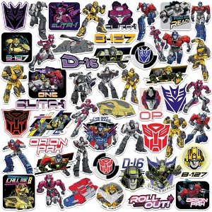 Transformers ONE 50ct Vinyl Large Deluxe Stickers Variety Pack - 1 of 4