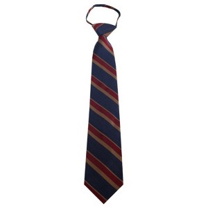 Men's Stripe 3.25 Inch W And 20 Inch L Zipper Neckties - 1 of 3