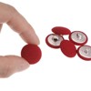 Unique Bargains Round Metal Sewing Cloth Covered Button 10 Pcs - 4 of 4