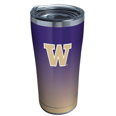 NCAA Washington Huskies 20oz Ombre Stainless Steel Tumbler with Lid