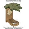 JCs Wildlife Poly Lumber Hummingbird Nest Builder - 3 of 4