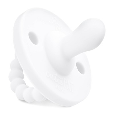 Image of Ryan & Rose Cutie PAT Flat Pacifier - White