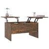 vidaXL Coffee Table Smoked Oak Engineered Wood Medium - 4 of 4