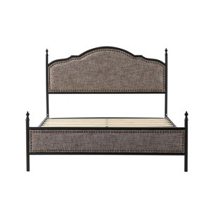Hylario 56.2" Contemporary Platform Bed with Headboard and Footboard | ARTFUL LIVING DESIGN - 1 of 4