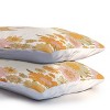 Deny Designs King Iveta Abolina Retro Florals 70s Cream Pillow Shams - 3 of 3