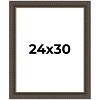 PosterPalooza | Museum Brown Picture Frame - UV Acrylic, Foam Board Backing, Hanging Hardware - 2 of 4