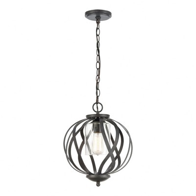 Elk Home Daisy 4 - Light Pendant in  Midnight Bronze