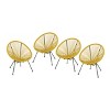 Christopher Knight Home Anson Outdoor Hammock Weave Chairs (Set of 4) - 2 of 4