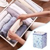 Unique Bargains Daisies Pattern Storage Bag Storage Bins 1 Pc - 4 of 4