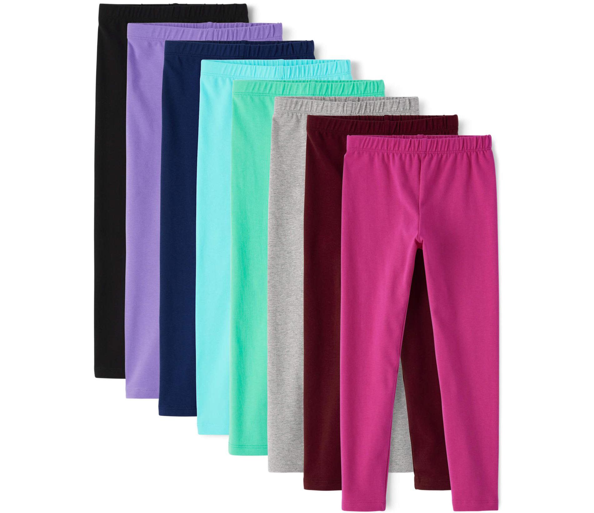 The Children's Place Girls Mix And Match Knit Leggings 8-Pack