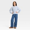 Girls' French Terry Pullover Sweatshirt - Cat & Jack™ - 4 of 4