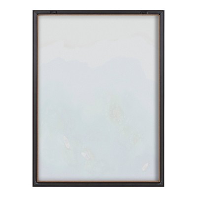 Blake Voyage 18" x 24" Framed Coastal Glass Wall Art