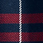 classic navy large plaid