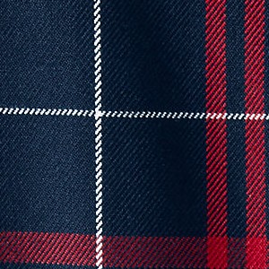 classic navy large plaid