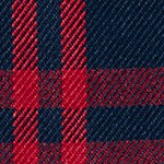 classic navy large plaid