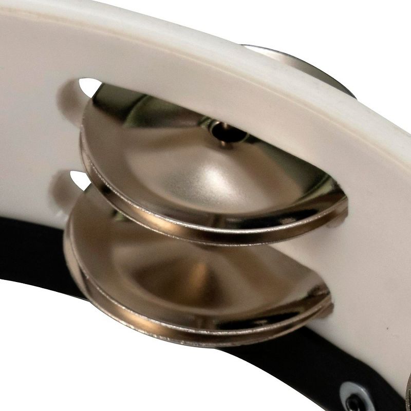 Pearl Quickmount Tambourine With Premium Steel Jingles, 4 of 6
