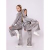Mocamel Girls' Sport Style Velvet suit，Long Pant，Zipper Sweater with hat Suitable for Autumn Collection - 2 of 4