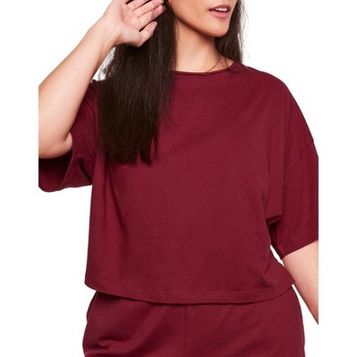 Adore Me Women's Peyton Short Sleeve Lounge
