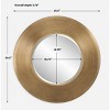 Uttermost Contessa Round Gold Mirror - 3 of 4