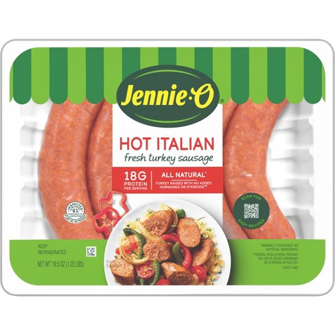 DiLuigi Foods Hot Italian Turkey Sausage Links, 1 lb - Harris Teeter