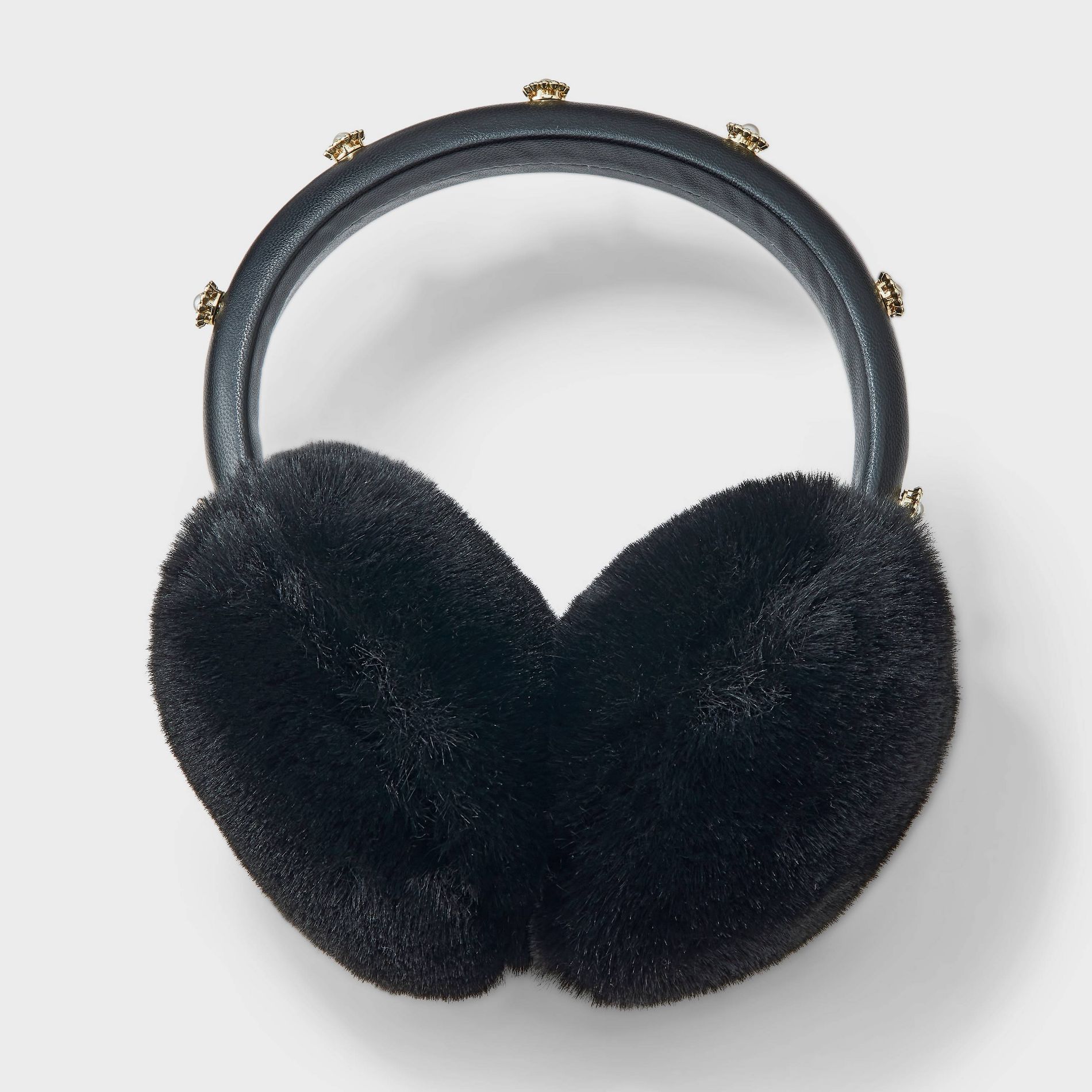 Embellished Headband Earmuff - A New Day™ Black