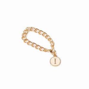 Chain Monogram Accessories Cream I - Bullseye's Playground™ - 1 of 1